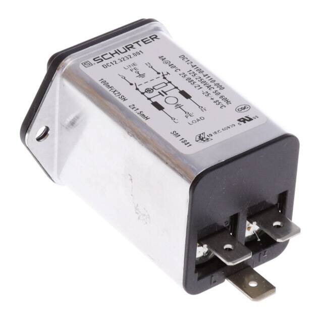 DC12.3232.001 SCHURTER Inc.  Plugs and Receptacles